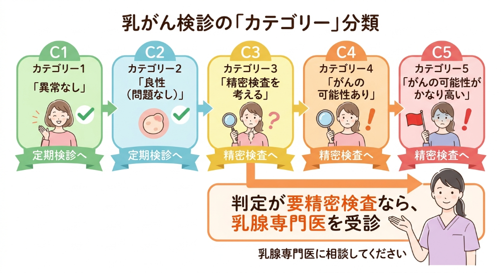 乳がん検診で要精密検査となったら①